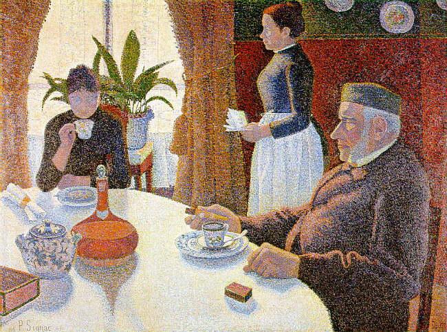 Paul Signac The Dining Room china oil painting image